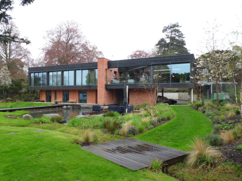 The Pavilion Goring west elevation
