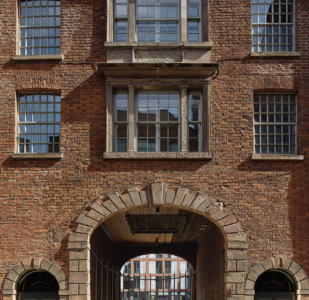 Murrays mills courtyard entrance