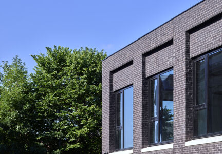 Bridgeton Civic Hub 08 Brick recess detail