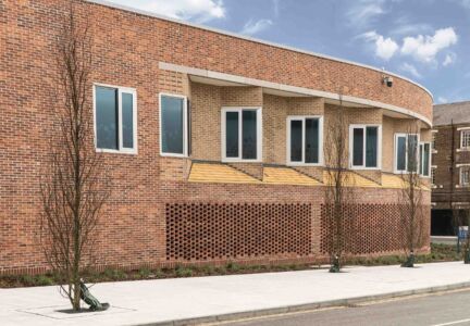 Springfield Hospital Curved Elevation