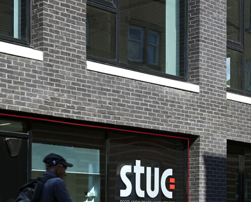 Bridgeton Civic Hub 11 Entrance detail