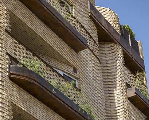 Close up of brick