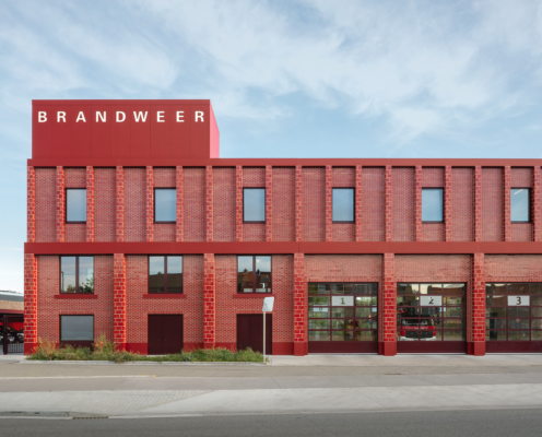 Wilrijk fire station front
