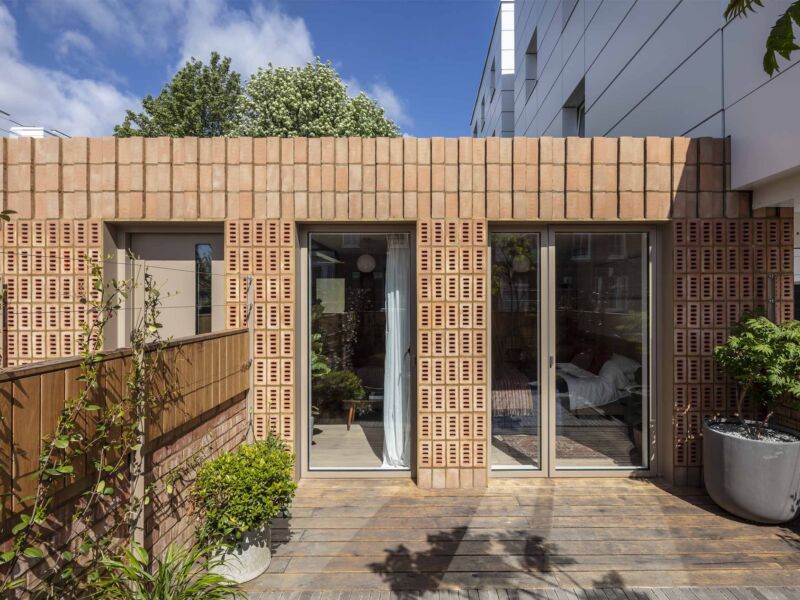 01 Perforated House Novak Hiles Architects Photographer Marcus Peel