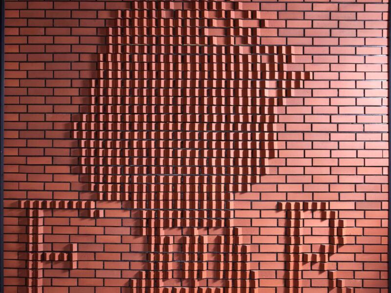 A brick tribute to HM Queen Elizabeth